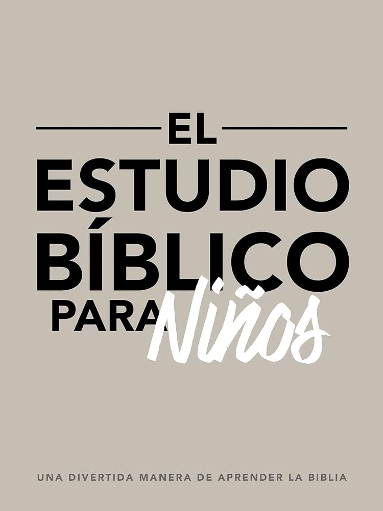 Estudio Biblico para niños
