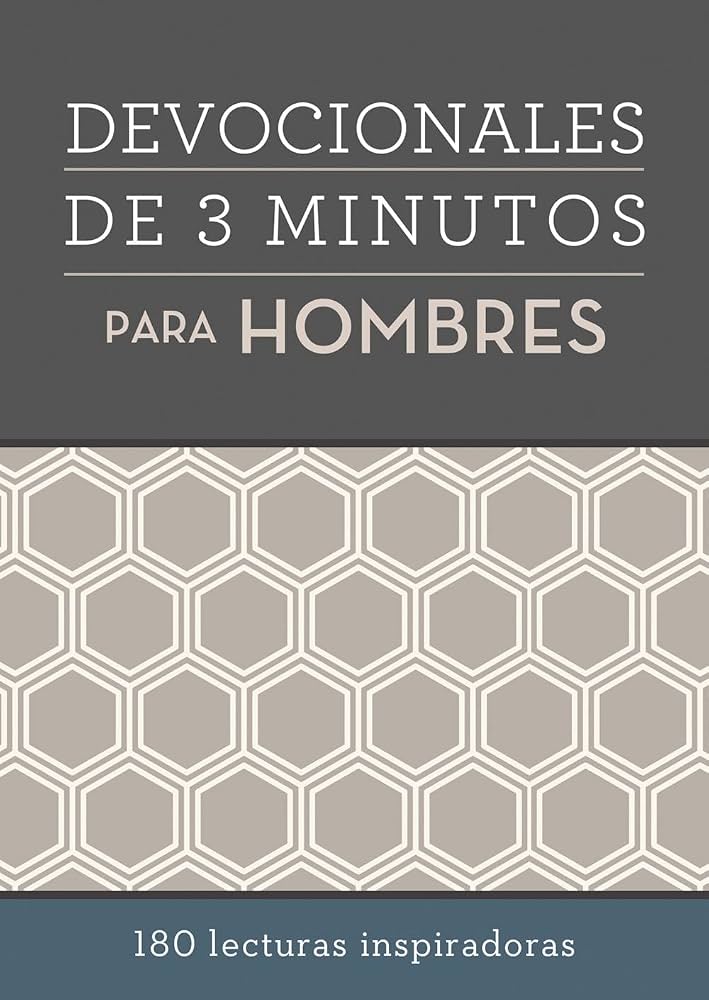 Devocionales de 3 minutos para Hombres Libro