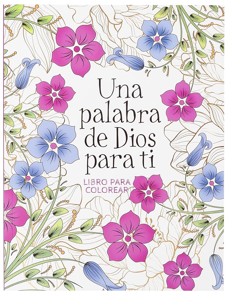 Una Palabra de Dios para ti Libro de Colorear