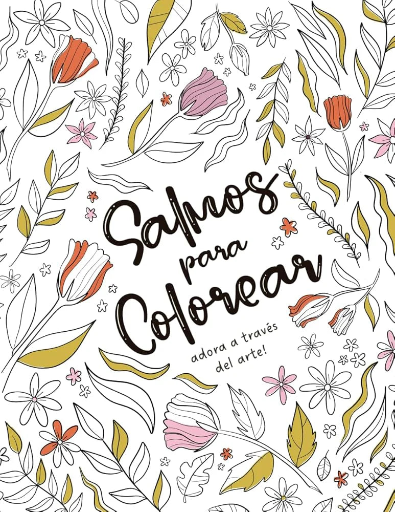 Libro Salmos para colorear