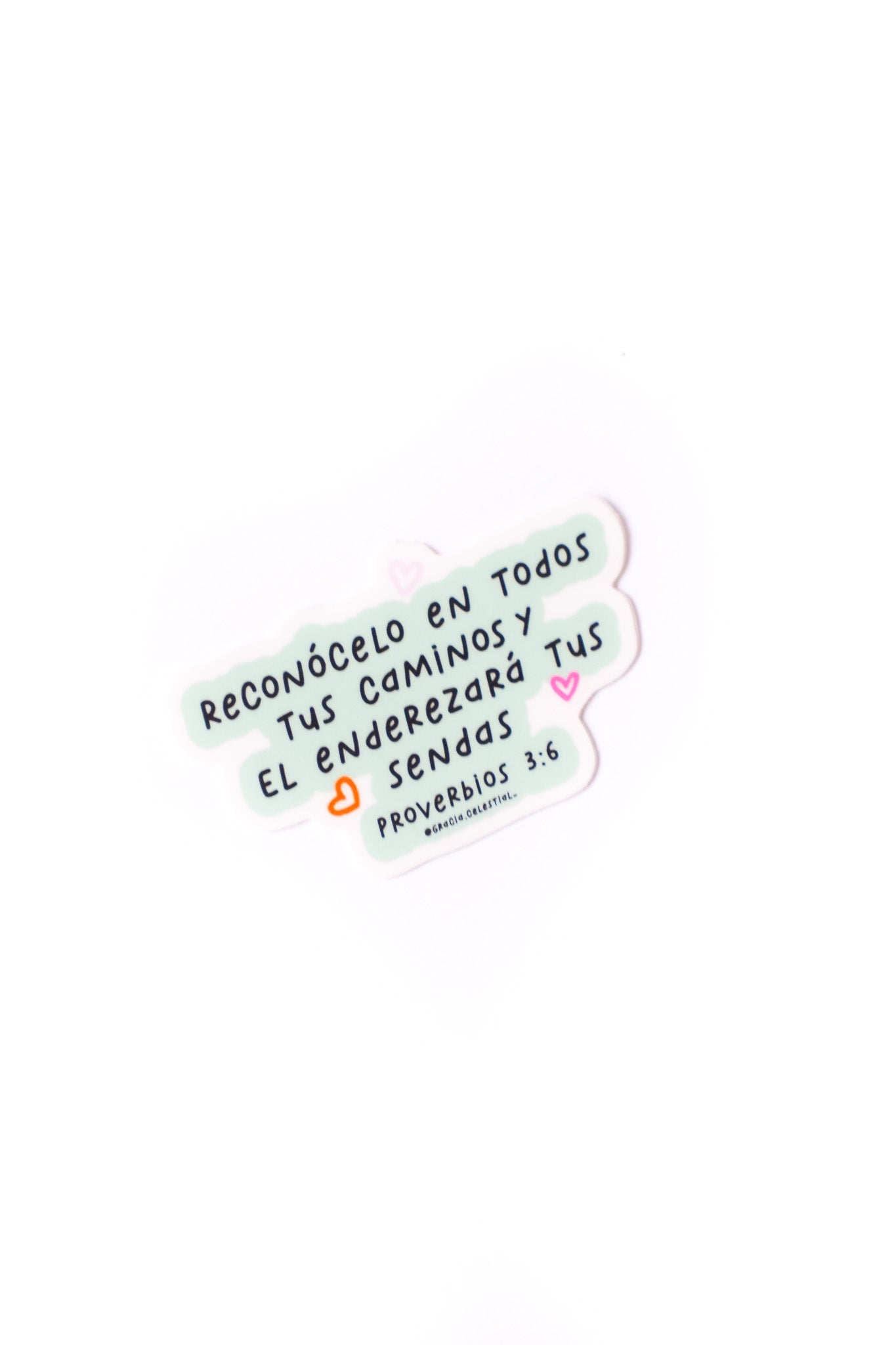 Reconócelo en todos tus caminos sticker