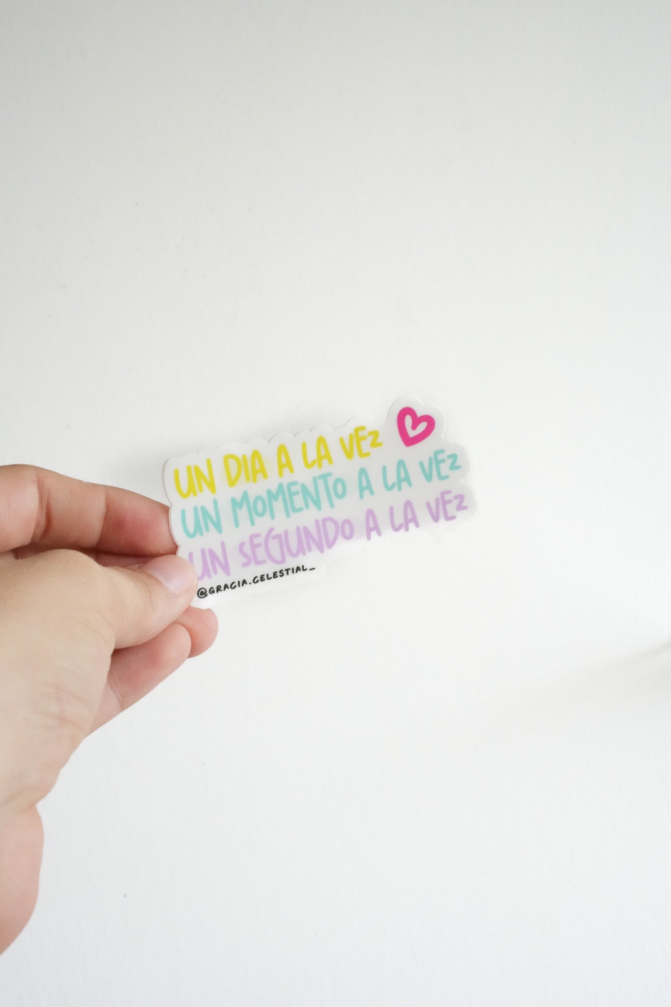 Un Segundo a la vez Sticker