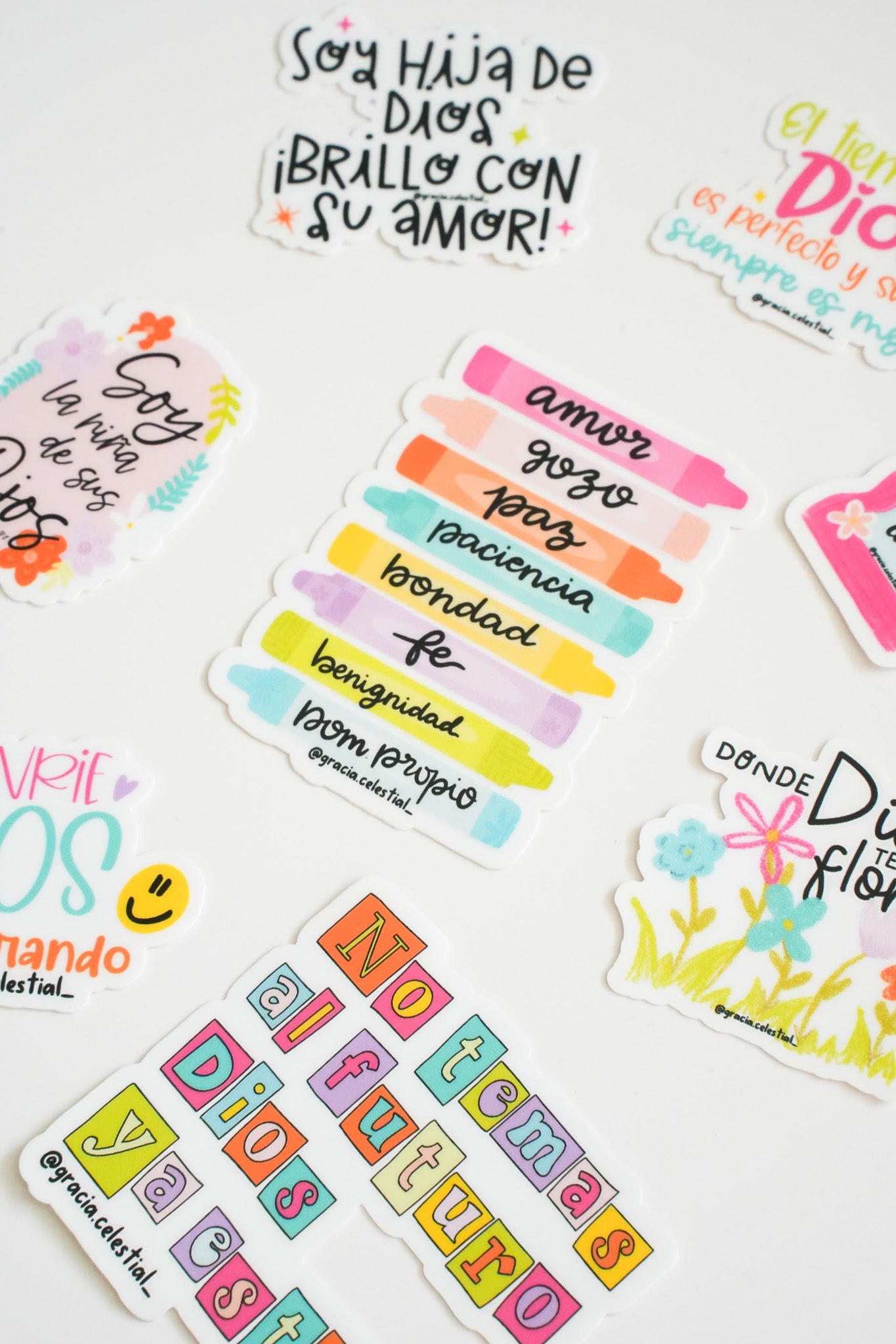 No temas al futuro Dios ya está allí Sticker