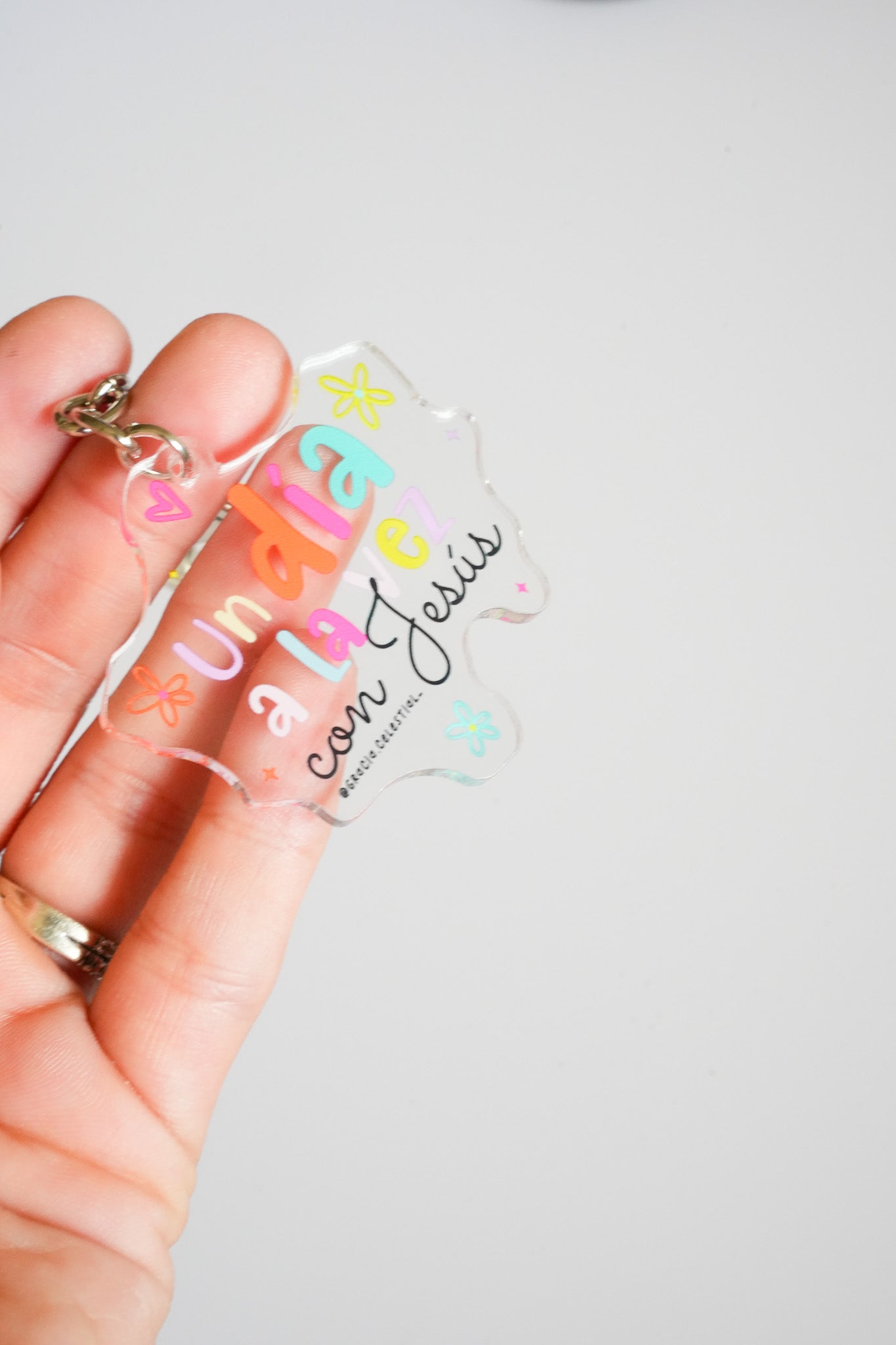 Un día a la Vez Keychains