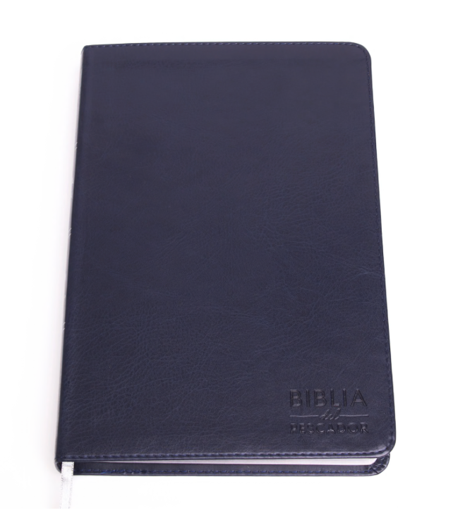 Biblia del Pescador Azul Simil Piel