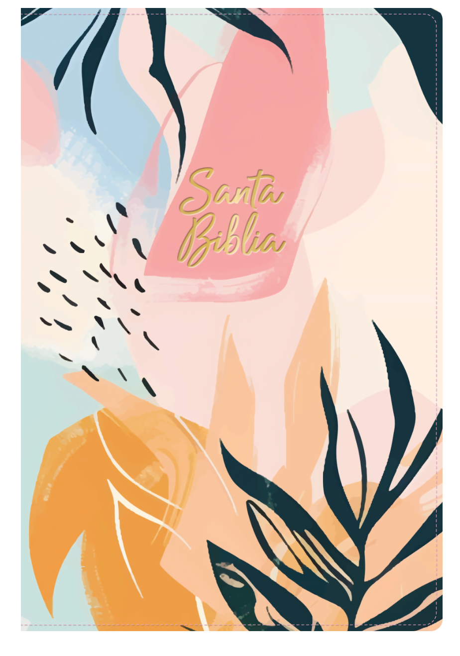 Biblia Letra Grande Multi Color leafs