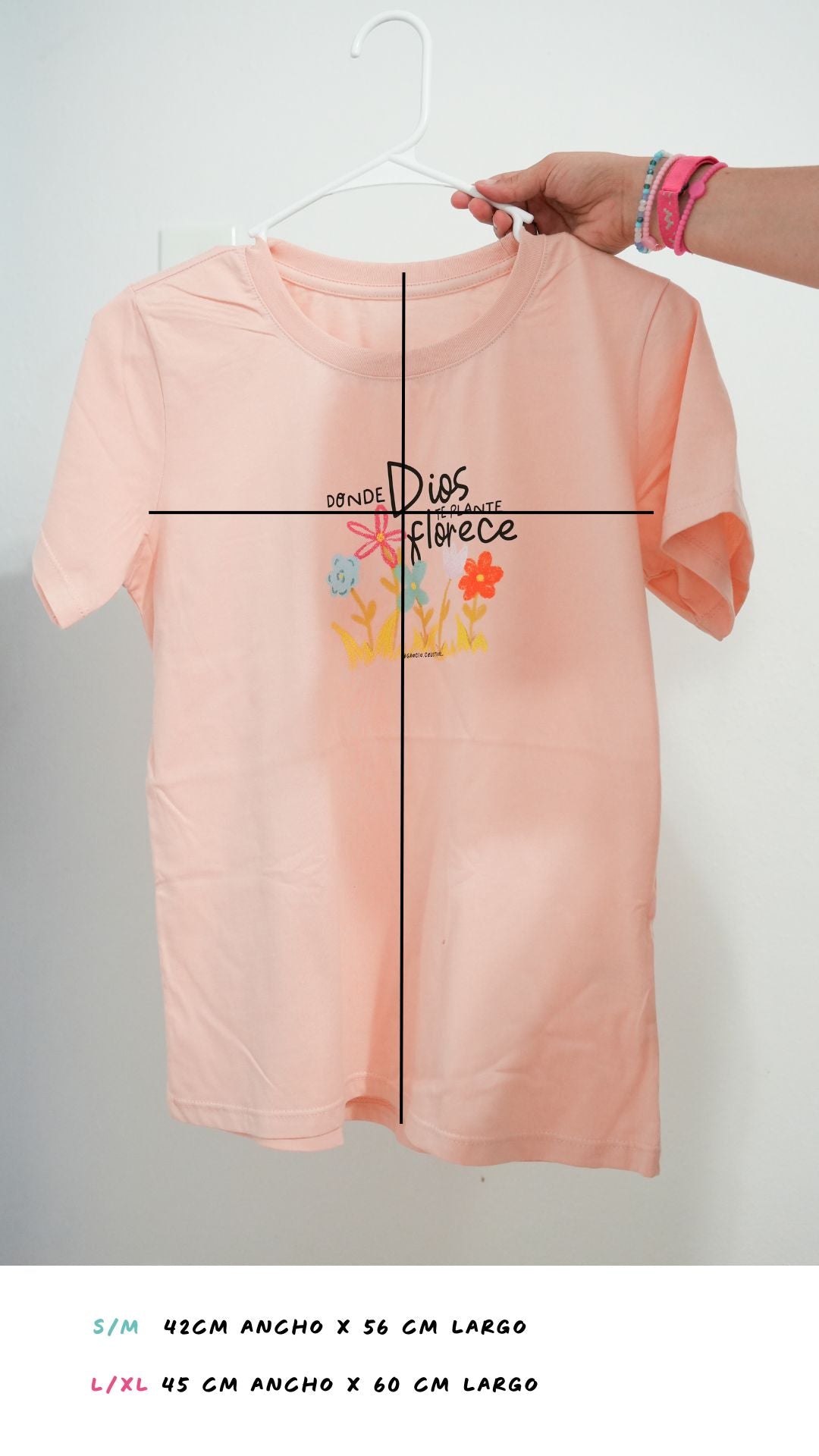 Camisa Donde Dios te Plante Florece