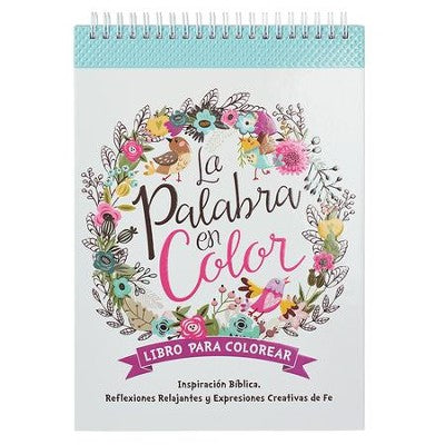 La palabra en Color Libro para colorear