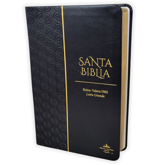 Santa Biblia Letra Grande RVR1960 negra