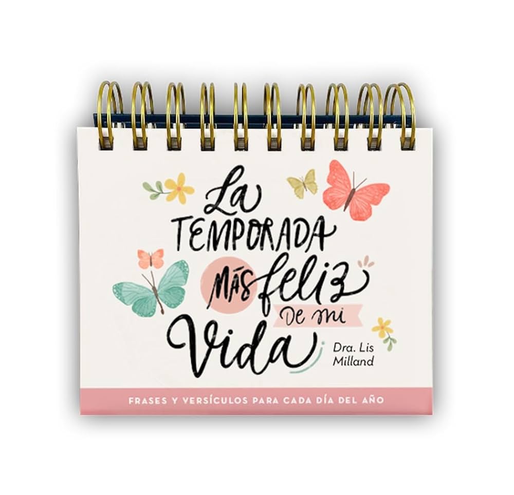 La temporada mas feliz de mi vida Calendario para escritorio