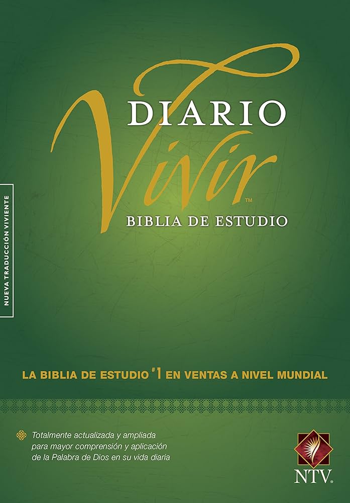 Biblia de Estudio Diario Vivir NTV Carpeta Dura