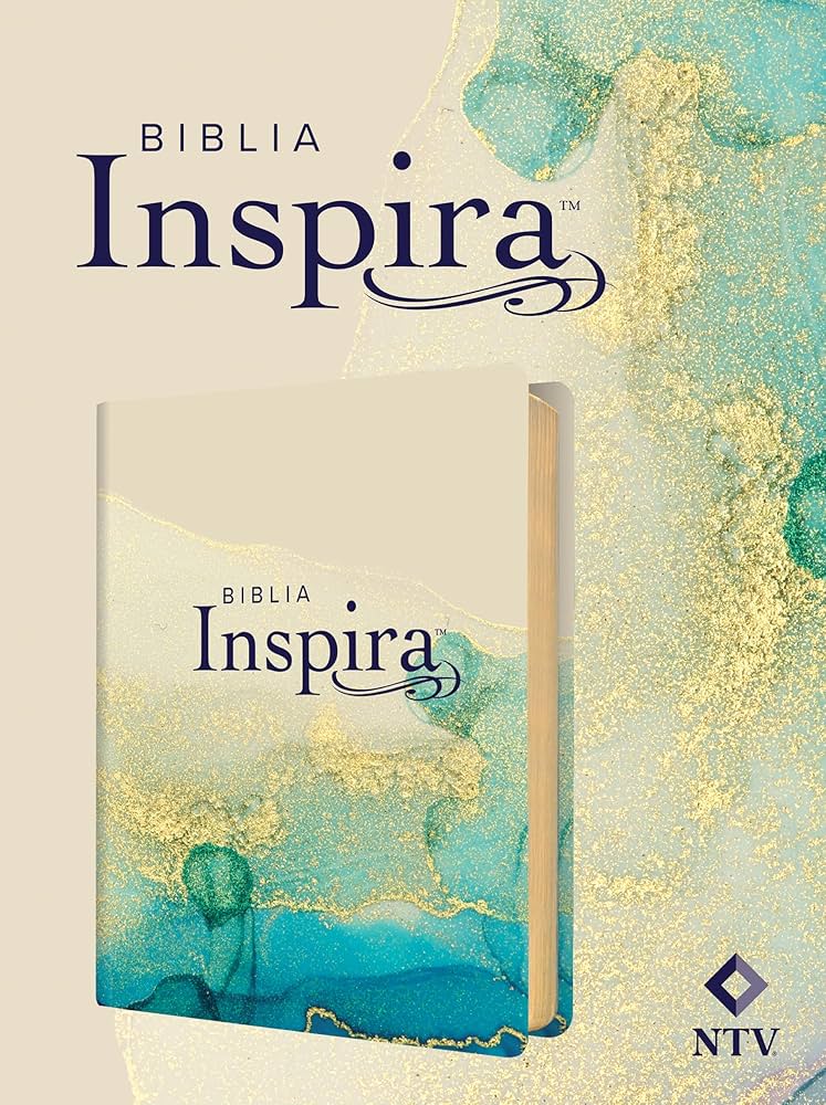 Biblia Inspira Oro Azul