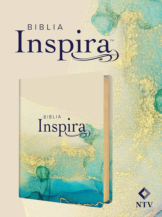 Biblia Inspira Oro Azul