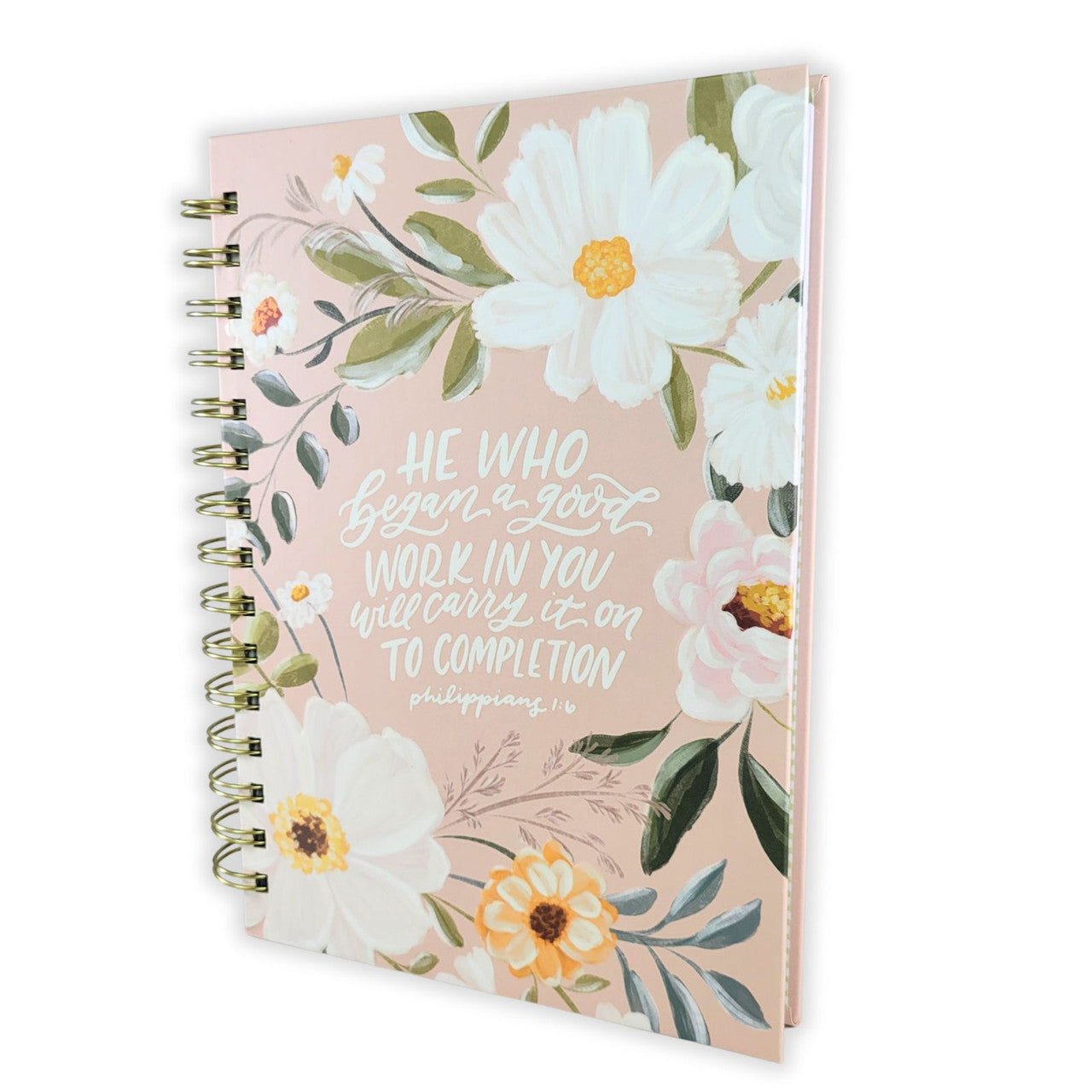 Libreta He Who began a good en espiral