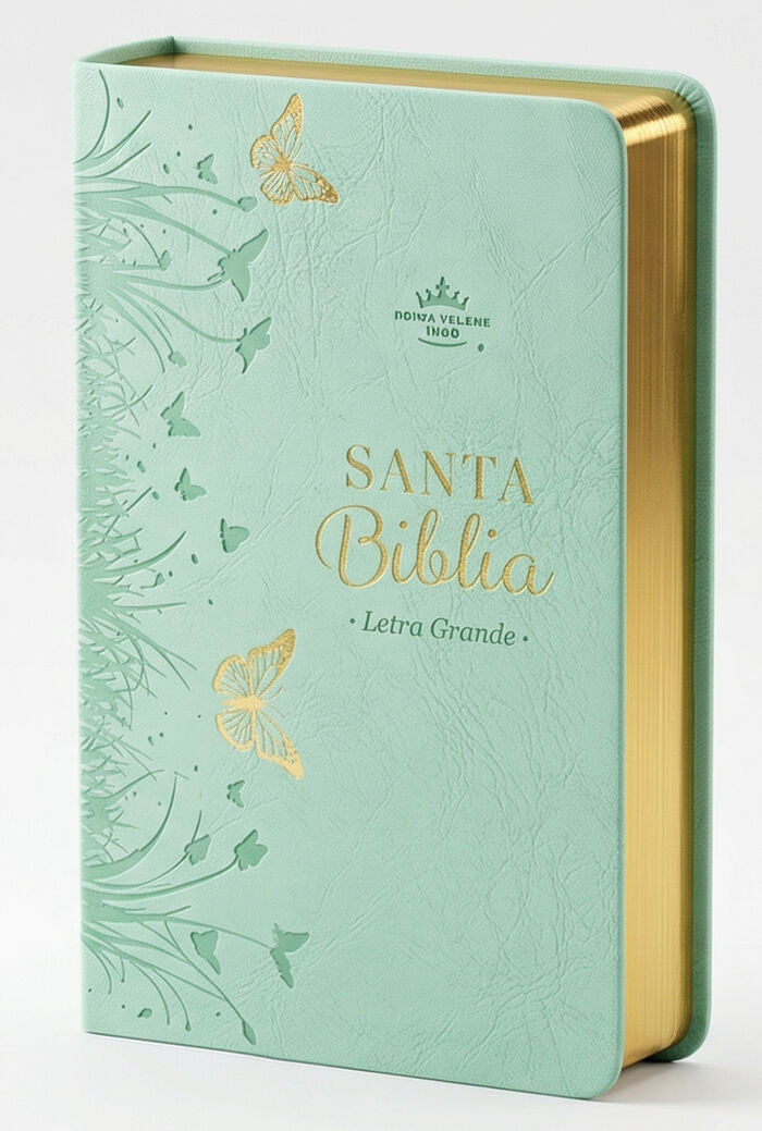 Santa Biblia RVR1960c Letra Grande-Turquesa