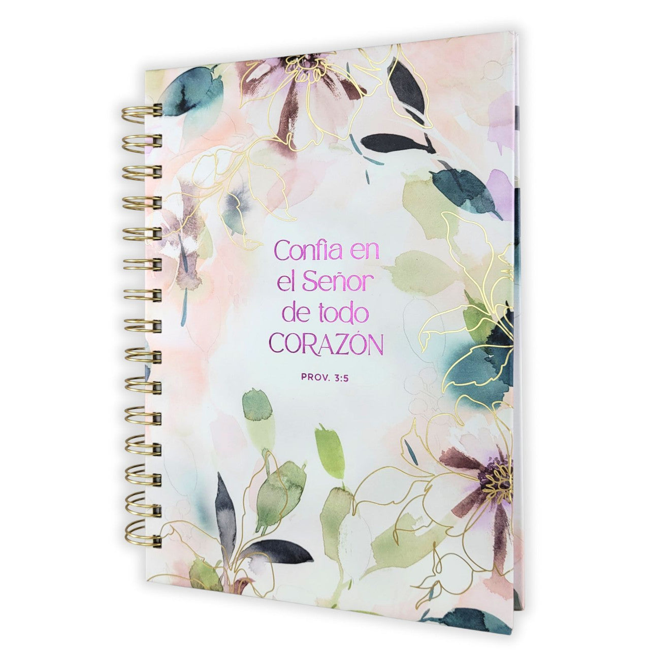 Libreta Confía en el señor de todo corazón