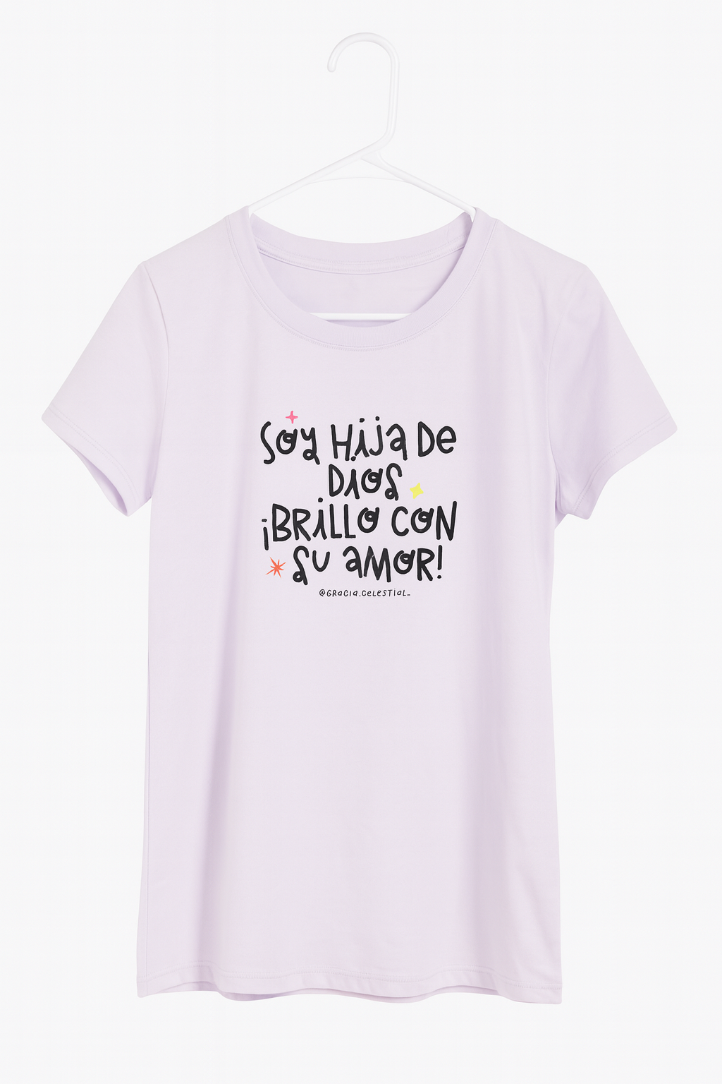Camisa Soy Hija De Dios y Brillo