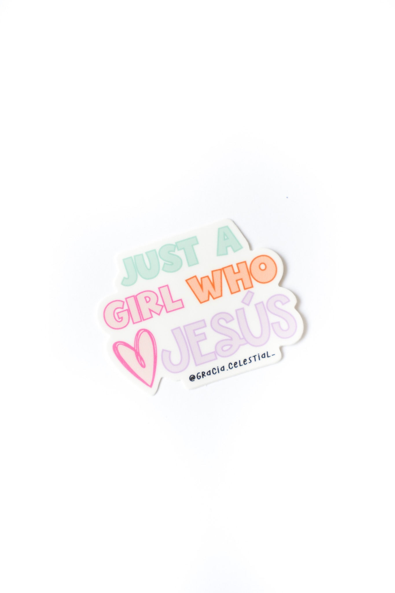 Just a Girl Who love Jesus sticker 17
