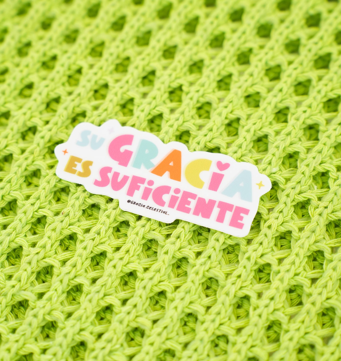 Su Gracia es suficiente HD sticker 28