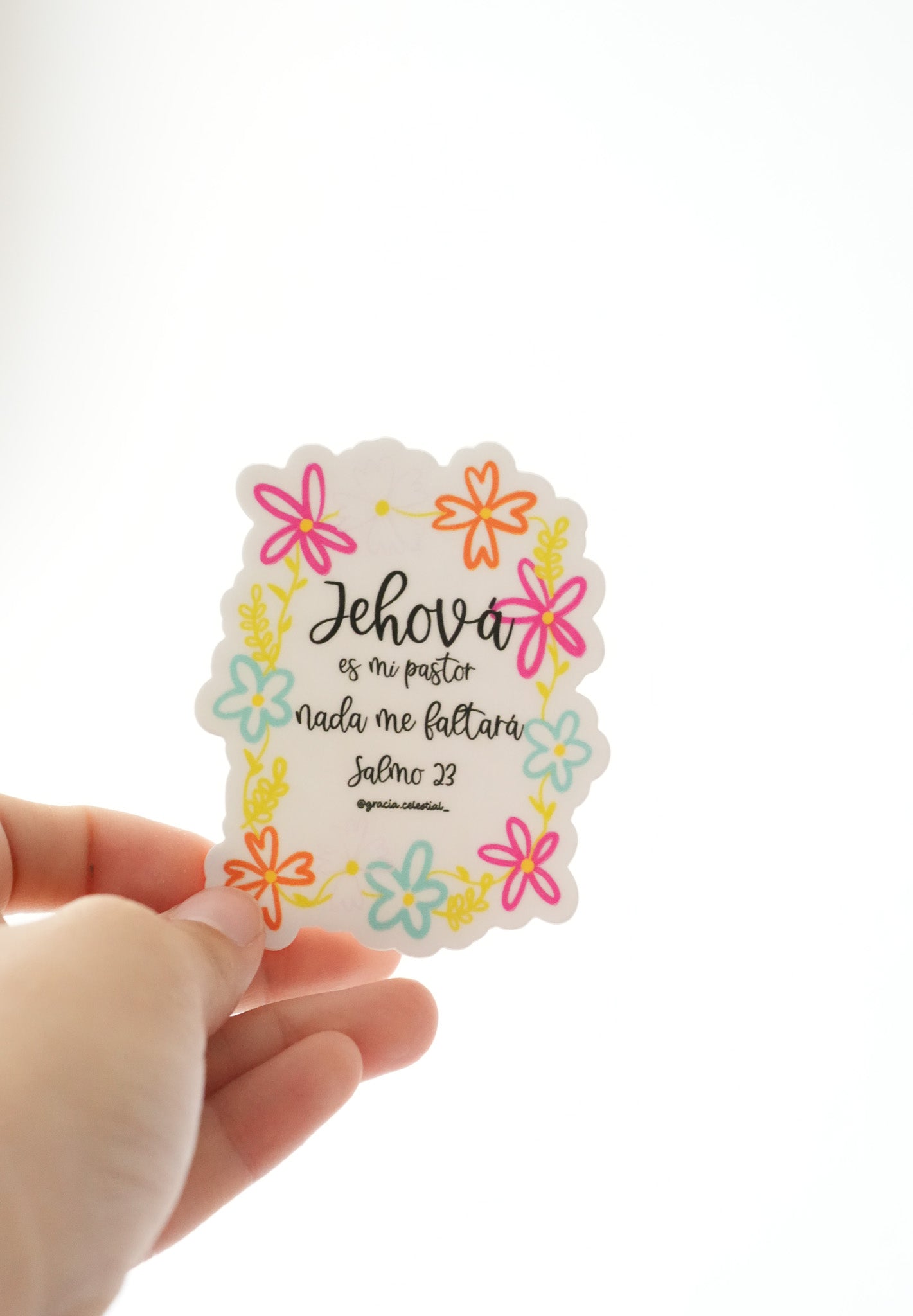 Jehová es mi Pastor Sticker