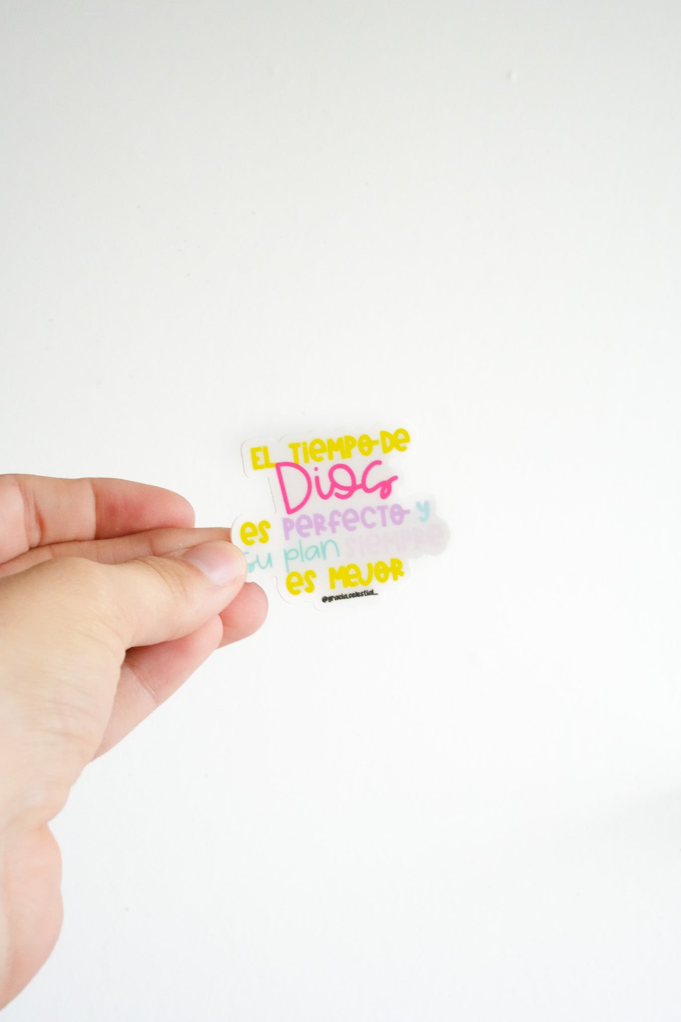 El tiempo De Dios es perfecto Sticker