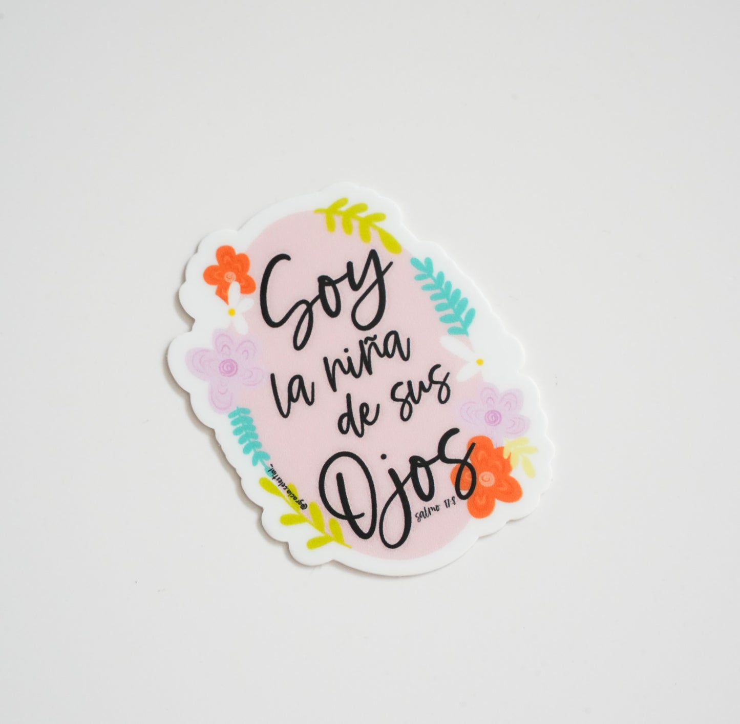 Soy la niña de sus Ojos Sticker