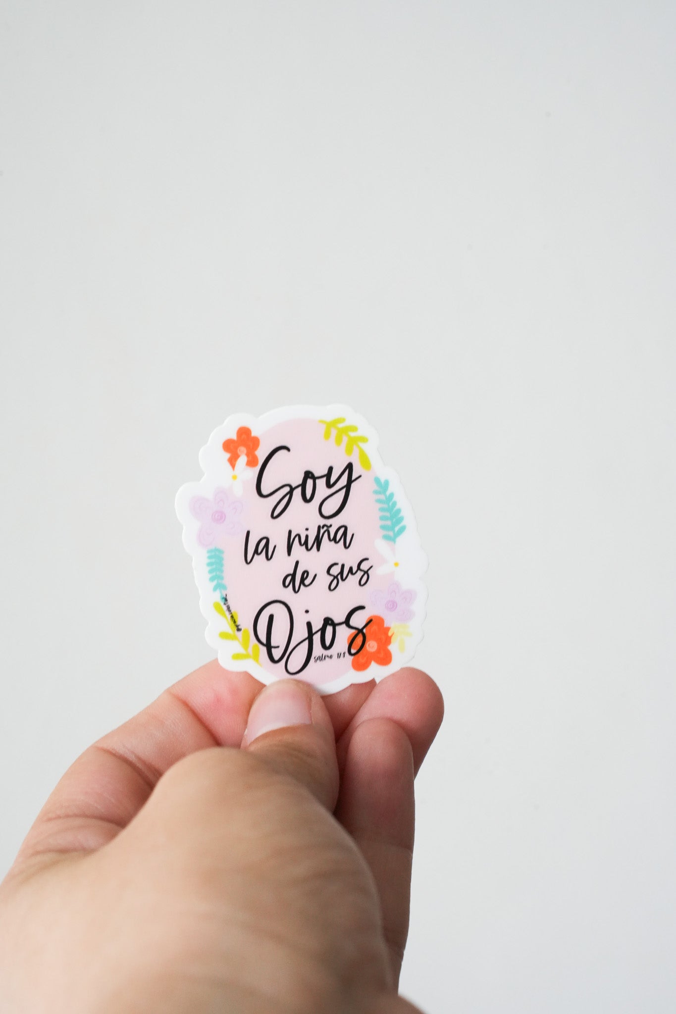 Soy la niña de sus Ojos Sticker