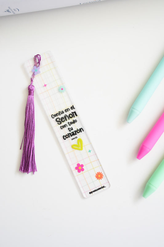 Confía en el señor con tu corazón Bookmark