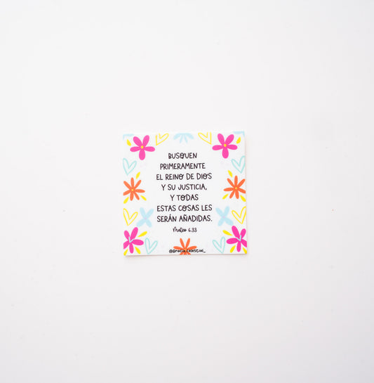 Busque Primeramente Sticker