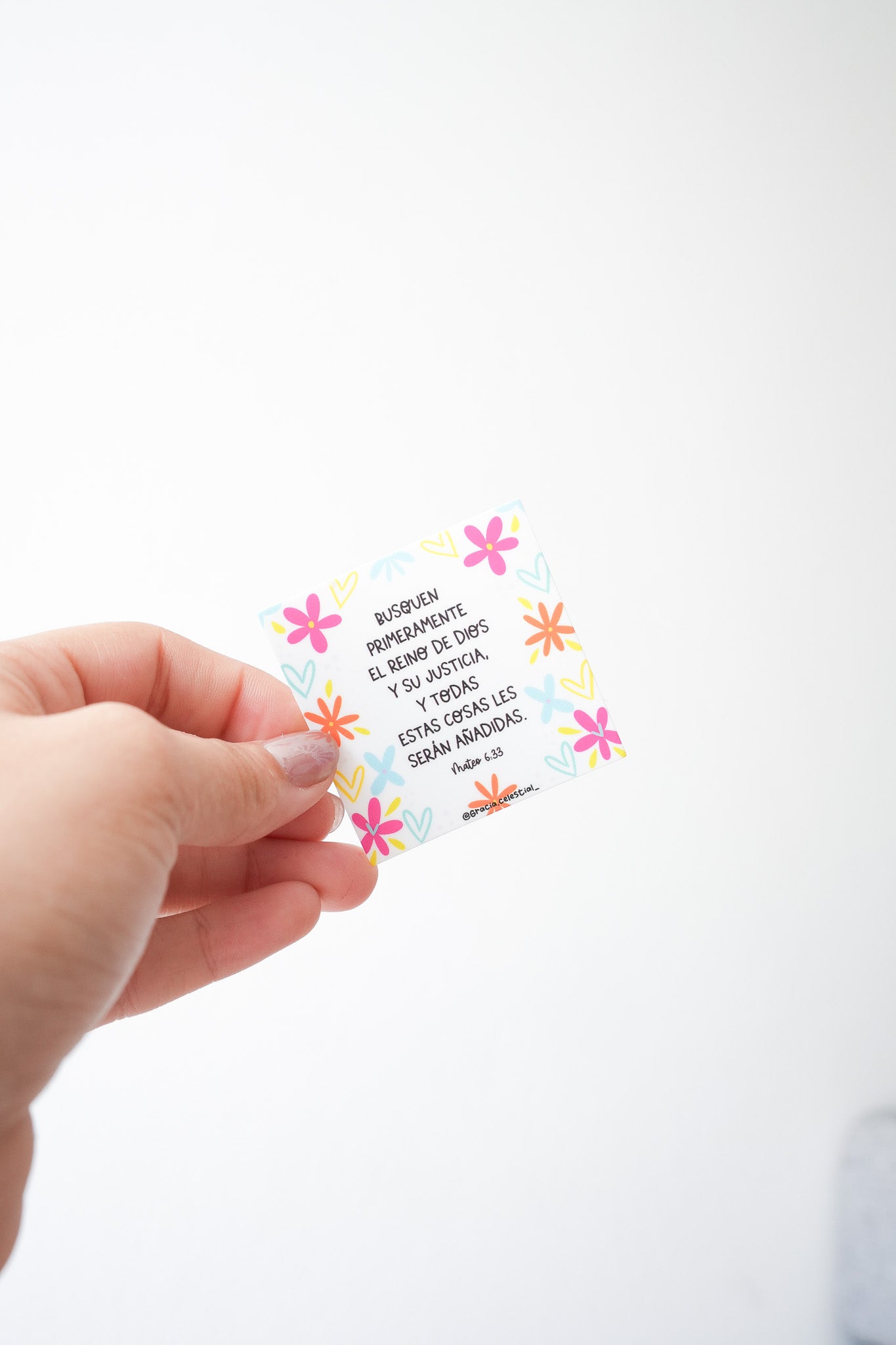 Busque Primeramente Sticker