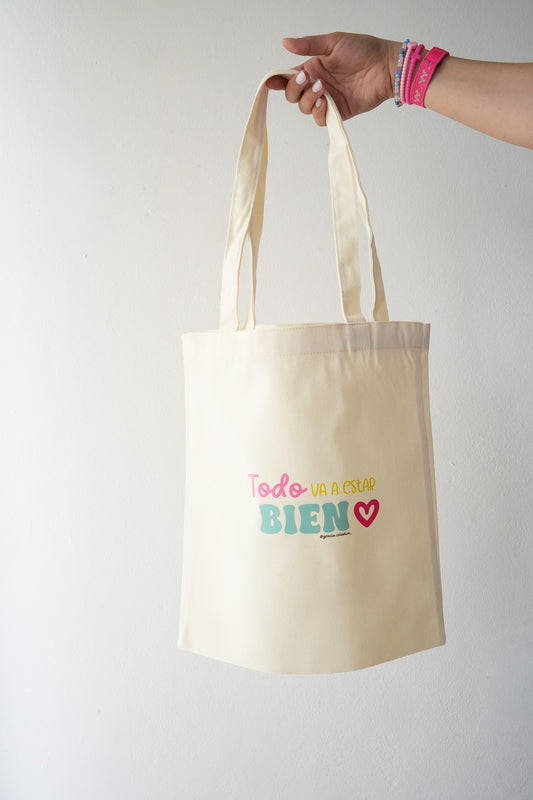 Tote Bag Todo va a estar bien