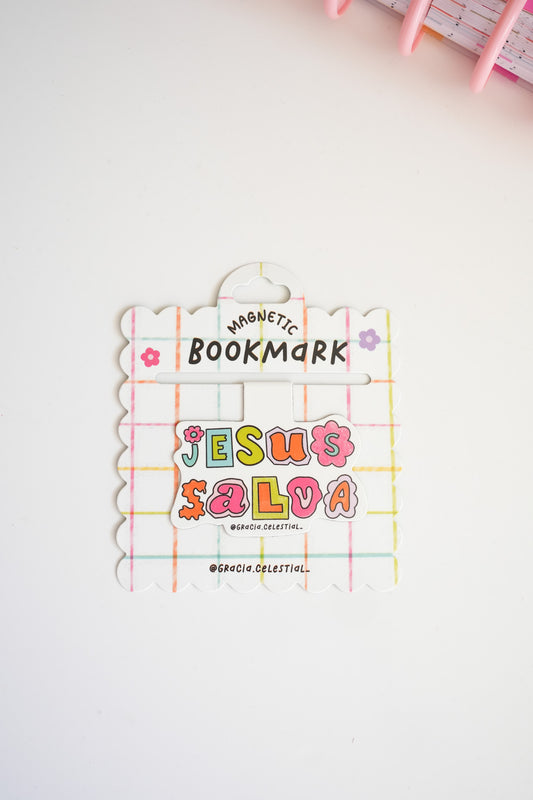 Magnetic Bookmark Jesus Salva