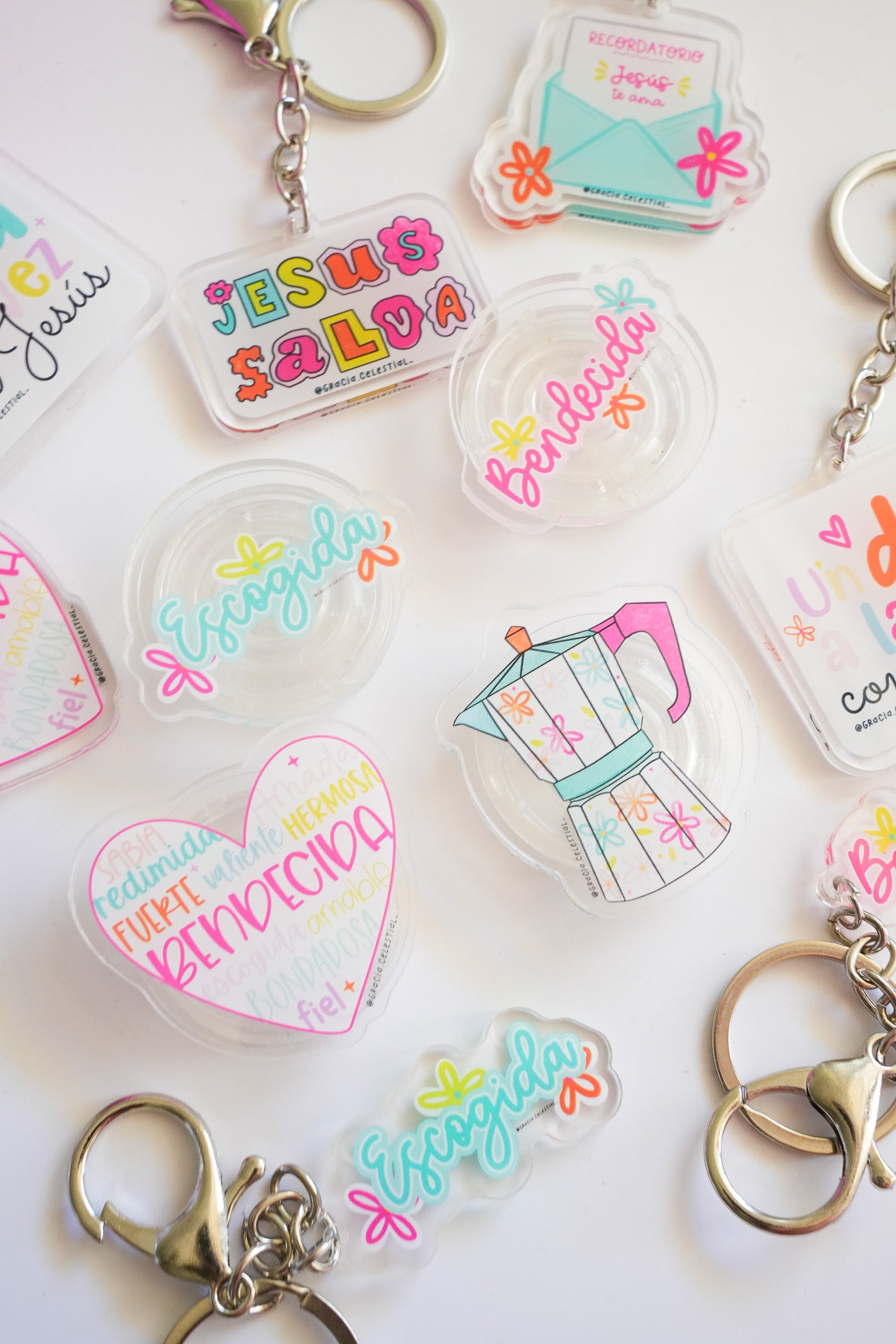 Recordatorio Acrylic Keychains