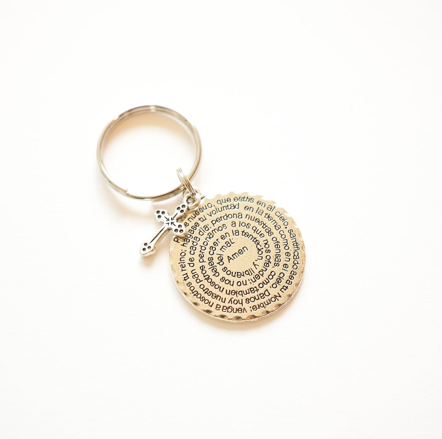 Padre nuestro keychain
