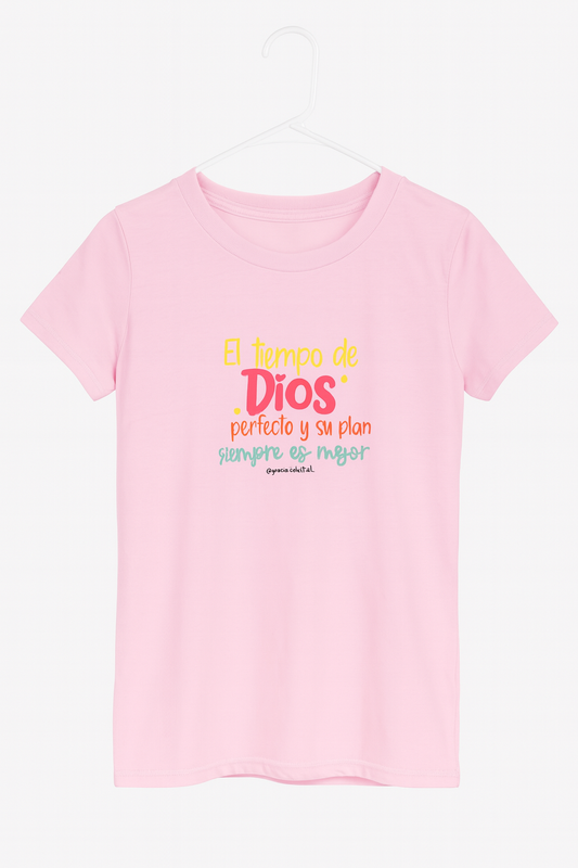 Camisa El tiempo De Dios es Perfecto
