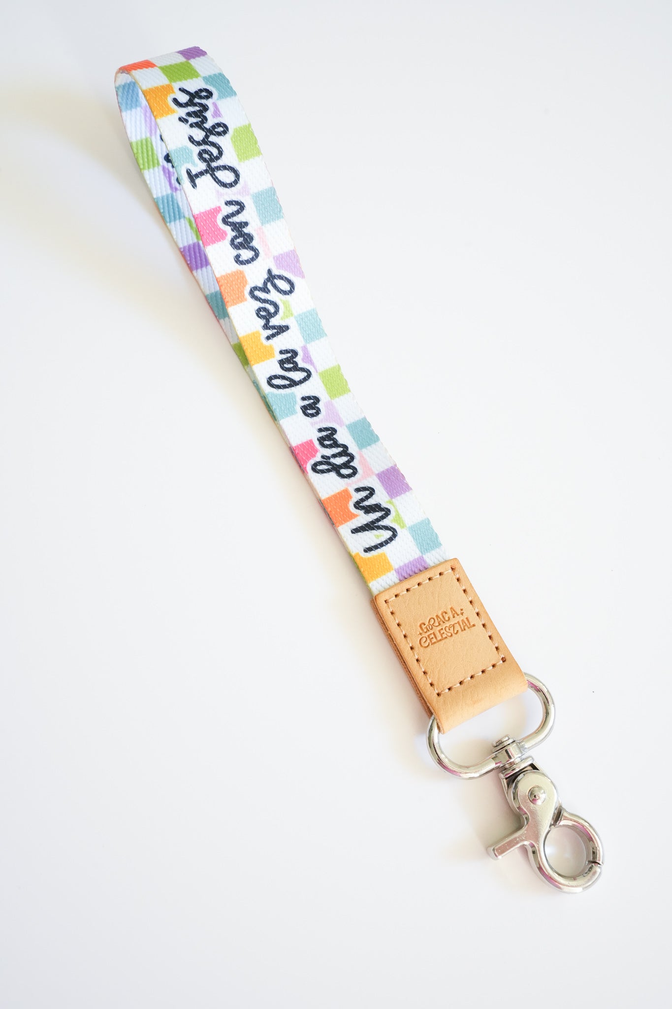 Un día a la Vez Wrist Key Chain