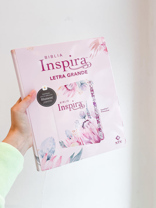 Biblia Inspira Letra Grande NTV