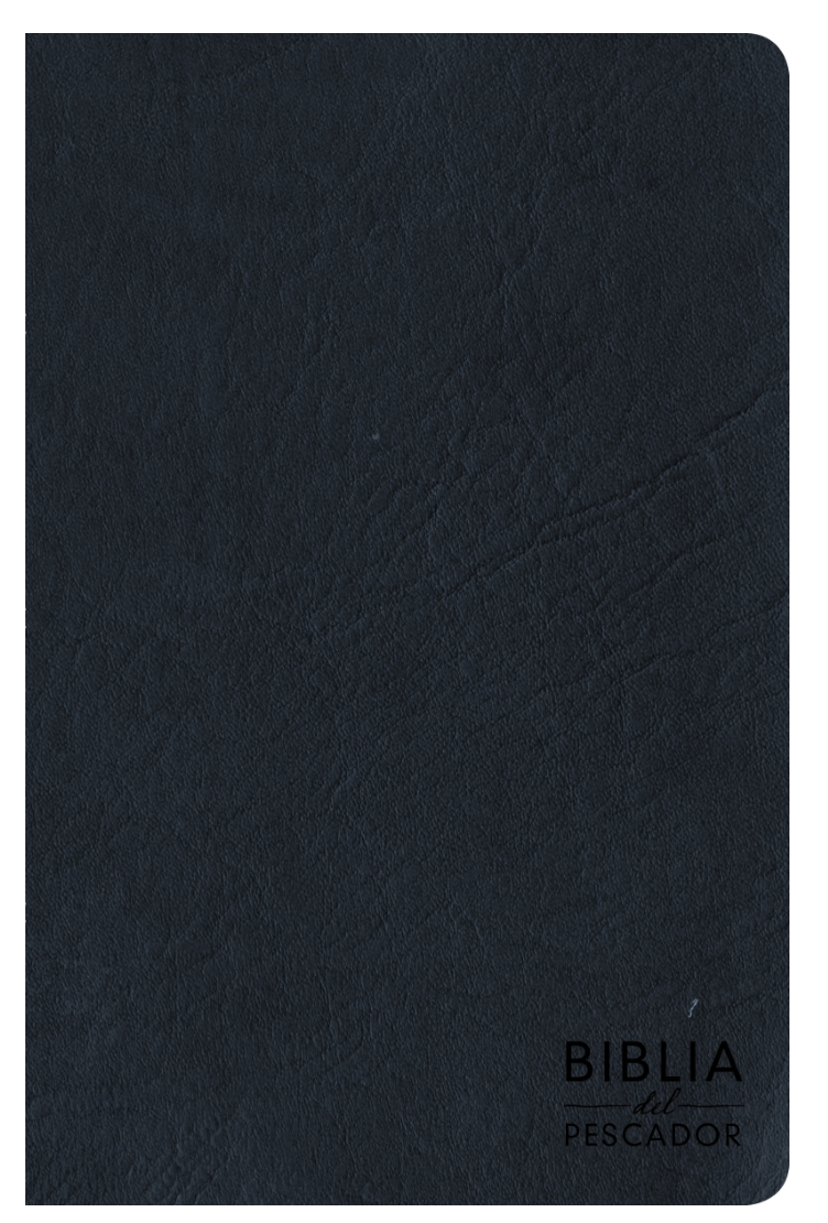 Biblia del Pescador Azul Simil Piel