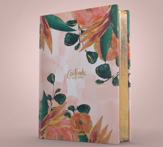 Biblia Centra en Cristo Biblia Devocional Flower RVR1960 Centrada