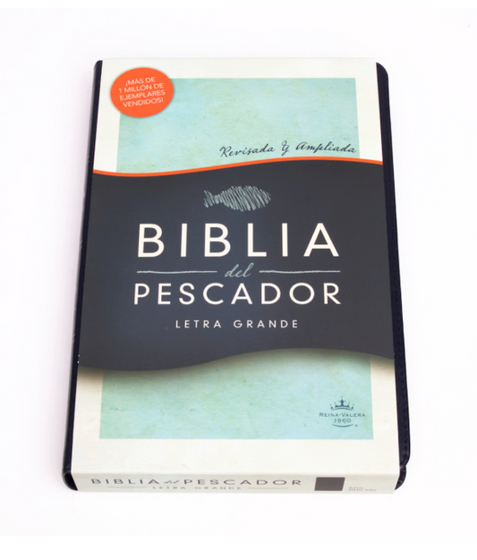 Biblia del Pescador Azul Simil Piel