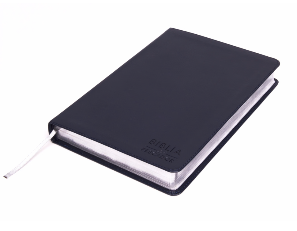 Biblia del Pescador Azul Simil Piel
