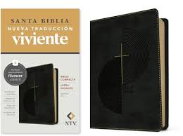 Santa Biblia Compacta Letra Gigante Gris Oscuro NTV